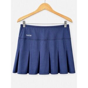 Bollé Tennis Skort Womens S Blue Pleated Athletic Golf Pickleball Stretc